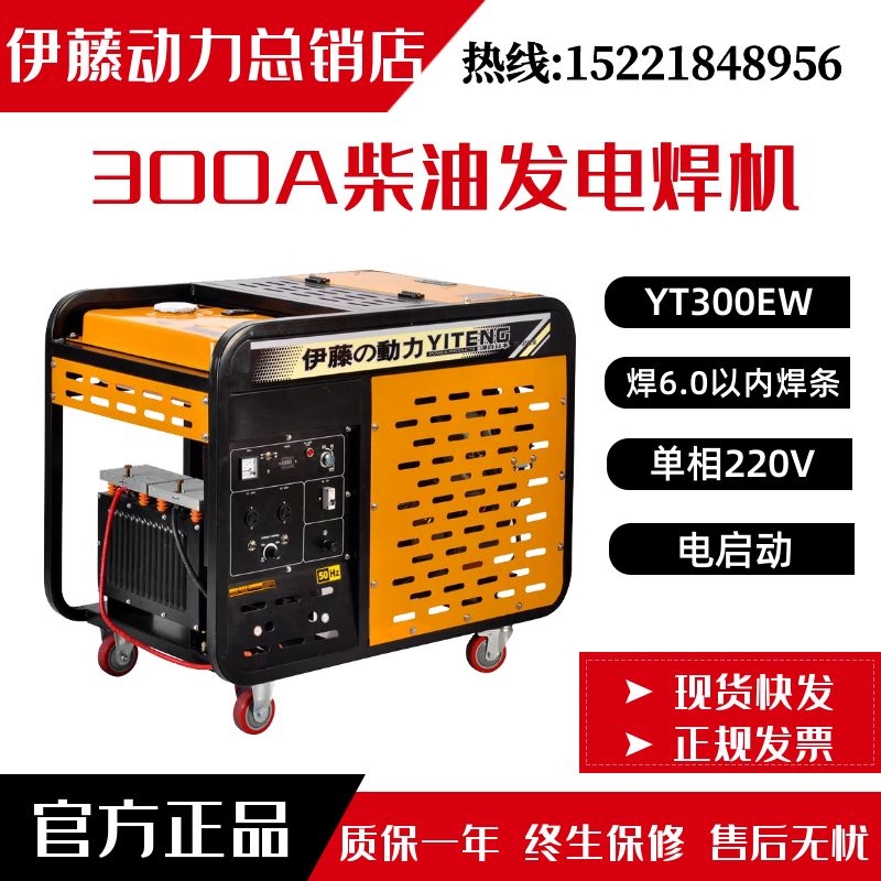 <b>伊藤动力发电电焊一体机YT300EW价格</b>